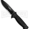 M&P Grip Swap Black Fixed Blade Knife - Black Serr -AKC Knife Shop Smith and Wesson Gripswap Small Large 1085886 BHQ 81341 jr large