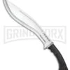 United Cutlery Honshu Boshin Kukri Black TPR Fixed Blade Machete - Satin Plain -AKC Knife Shop United Cutlery Honshu Boshin Kukri Black TPR Machete Satin Plain BHQ 81679 er large