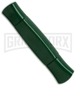 AKC 077 Concord Dark Green OTF Automatic Knife - Black Plain -AKC Knife Shop akc 077 otf dark green black plain side cm large