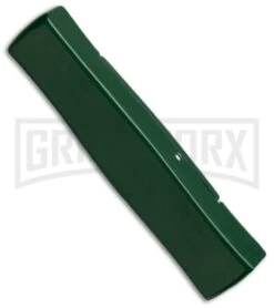 AKC Minion Concord Dark Green OTF Automatic Knife - Satin Plain -AKC Knife Shop akc 077 otf dark green satin side cm large