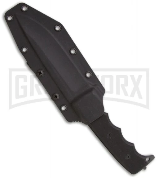 Browning Black Label Stone Cold Spear Fixed Blade Knife - Black Serr -AKC Knife Shop black label 116bl stone cold fixed g 10 spear 320116bl sheath large