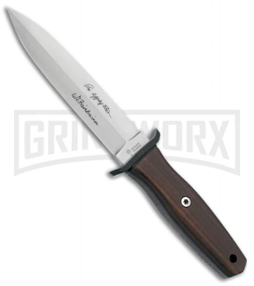 Boker Applegate-Fairbairn Premium Fixed Blade Knife Grenadill Wood (5.9" Satin) -AKC Knife Shop boker applegate fairbairn premium grenadill wood BO01563 BHQ 39954 er large