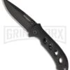 Boker Magnum Shadow Folding Knife - Black Plain -AKC Knife Shop boker magnum 01mb428 large