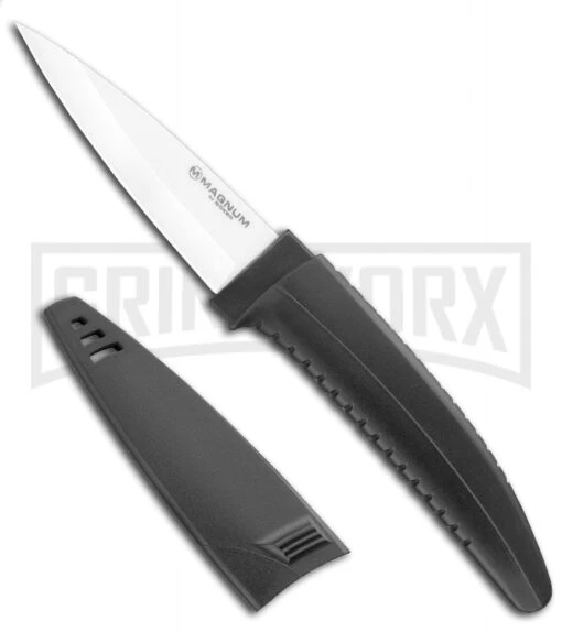 Boker Magnum Ceramic Backpack Ceramic Fixed Blade Knife - Ceramic Plain -AKC Knife Shop boker magnum ceramic backpack 02LL701 large