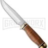 Boker Magnum Duck Head Bowie Fixed Blade Knife - Satin Plain -AKC Knife Shop boker magnum duck head bowie 02mb598 large