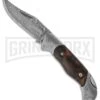 Boker Magnum Empress Folding Knife - Damascus Plain -AKC Knife Shop boker magnum empress dam folder 01mb789dam large