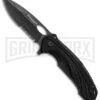 Boker Magnum Ellipse Folding Knife - Black Serr -AKC Knife Shop boker magnum fast ellipse folding black serr 01ry142 large