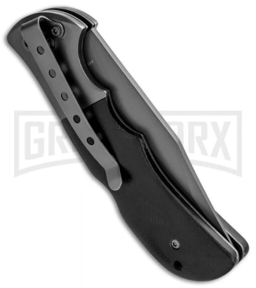 Boker Magnum Gray Eminence Folding Knife - Gray Plain -AKC Knife Shop boker magnum folder grey black plain01sc712 side large