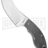 Boker VoxKnives Rhino Fixed Blade Knife - Satin Plain -AKC Knife Shop boker voxknives rhino 02bo271 large