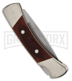 Buck Knives Buck Knight Rosewood Dymondwood Pocket Knife -AKC Knife Shop buck 0505rws b 2599 knight side large