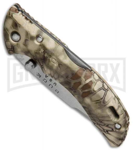 Buck Knives Buck Bantam BBW Kryptek Highlander Camo Folding Knife - Satin Plain -AKC Knife Shop buck bantam bbw highlander camo 0284cms26 b BHQ 35366 er spine large