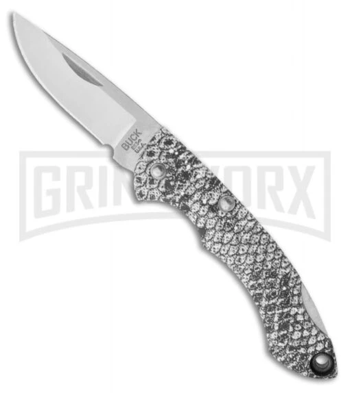 Buck Knives Buck Nano Bantam Viper Black Folding Knife 0283CMS15 (1.88" Plain) -AKC Knife Shop buck nano bantam 0283cms15 b large