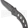 Buck Knives Buck Parallex 318 Folding Knife - Gray Serr -AKC Knife Shop buck parallex 0318ttxi b cat3589 large