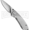 Buck Knives Buck Scholar Stainless Steel Folding Knife - Polish Plain -AKC Knife Shop buck scholar 326sss b large