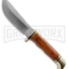 Buck Knives Buck 103 Skinner Dymondwood Fixed Blade Knife - Satin Plain -AKC Knife Shop buck skinner 0103brs b large