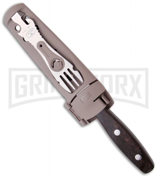 Buck Knives Buck TravelMate Kit W/ Spreader, Sheath & Fork -AKC Knife Shop buck travelmate kit 0941brs1vp b cat 4989 b large