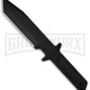 Cold Steel G.I. Tanto Fixed Blade Knife - Black Plain -AKC Knife Shop cold steel gi tanto 80pgt BHQ 6873 jr large