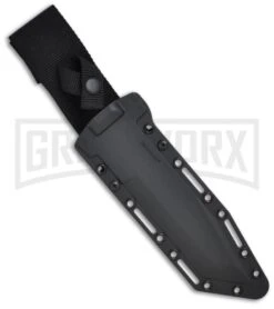 Cold Steel G.I. Tanto Fixed Blade Knife - Black Plain -AKC Knife Shop cold steel gi tanto 80pgtk sheath large