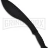 Cold Steel 13" Kukri Machete Knife - Black Plain -AKC Knife Shop cold steel kukri machete 97kms large