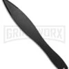 Cold Steel 12" Sure Flight Sport Throwing Knife - Black Plain -AKC Knife Shop cold steel sure flight sport 80stk12 large