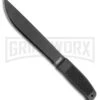 Coleman Hard Truth Black Rubber Machete - Black Plain -AKC Knife Shop coleman hard truth black rubber machete black BP 27573 jr large