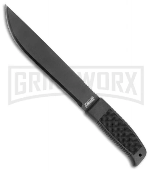 Coleman Hard Truth Black Rubber Machete - Black Plain -AKC Knife Shop coleman hard truth black rubber machete black BP 27573 jr large