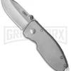 CRKT Squid Folding Knife - Stonewash Plain -AKC Knife Shop crkt 2490 burnley squid SW BHQ 27254 jr large