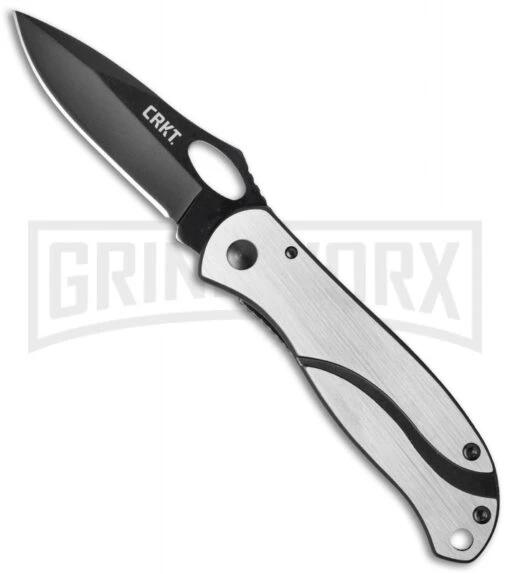 CRKT Pazoda Black Folding Knife - Black Plain -AKC Knife Shop crkt 6480k cm large