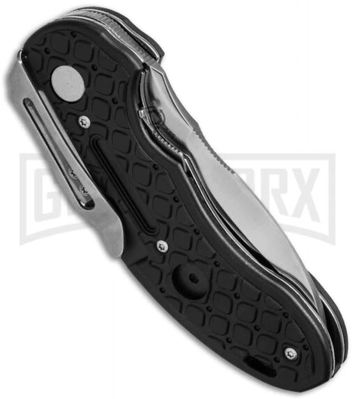 CRKT Ikoma No Time Off Folding Knife - Satin Serr -AKC Knife Shop crkt no time off 5350 side large