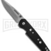 Gerber SB 2.5 Black Aluminum Folding Knife - Bead Blast Plain -AKC Knife Shop gerber sb2 5 plain beadblast 22 41535 large