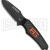 Gerber Bear Grylls Compact Fixed Blade Knife - Black Plain -AKC Knife Shop gerberfixed ultra compact 31 001516 large