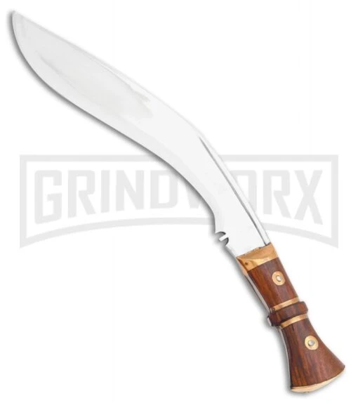 Tallen Raven Claw Kukri Fixed Blade Knife - Mirror Plain -AKC Knife Shop grindworx raven claw kukri mirror BP 28233 jr large