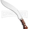 Tallen Raven Claw Kukri Stainless Steel Fixed Blade Knife - Mirror Plain -AKC Knife Shop grindworx raven claw kukri ss mirror BP 28236 jr large