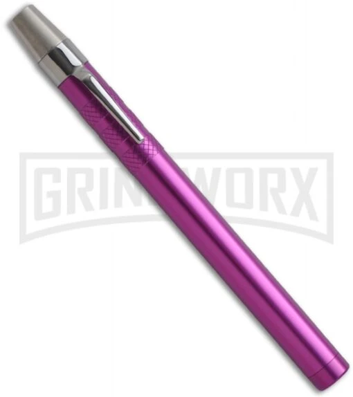 Guard Father Spike Joker Purple OTF Automatic Icepick -AKC Knife Shop guardfather purple closed large