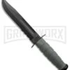 Ka-Bar BowieFoliage Green Full-Size Knife - Black Serr -AKC Knife Shop ka bar 5012 usa green serrated large