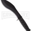 Ka-Bar Combat Black Kukri Knife Fixed Blade - Black Plain -AKC Knife Shop ka bar combat kukri 1280 large