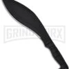 Ka-Bar Kukri Machete Fixed Blade Knife - Black Plain -AKC Knife Shop ka bar machete kukri 02 1249 large