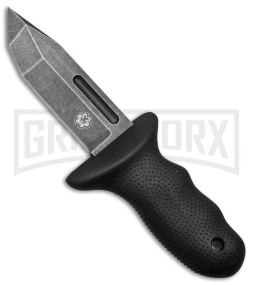 LEO Combat Triple-O Fixed Blade Knife - Darkwash Plain -AKC Knife Shop leo combat triple o lctok BHQ 36665 er large