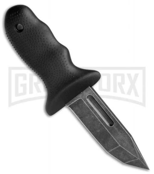 LEO Combat Triple-O Fixed Blade Knife - Darkwash Plain -AKC Knife Shop leo combat triple o lctok BHQ 36665 er spine large