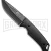 M-Tech Extreme Tactical G-10 Fixed Blade Knife - Darkwash Plain -AKC Knife Shop mtech fixed extreme black stonewash mx 8108 large