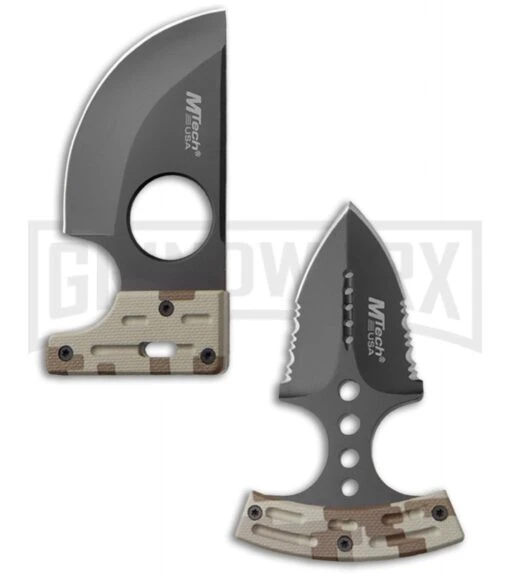 M-Tech Push Combo Knife Set Digi-Camo G-10 - Set Of 2 -AKC Knife Shop mtech push mt 20 24dm large