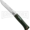 Opinel Knives Trekking No 8 Origins Green Oak Folding Knife - Stainless Steel -AKC Knife Shop opinel n 08 green fixed n 08 large