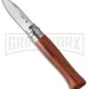 Opinel Knives No. 9 Oyster & Shellfish Folding Knife - Stainless Steel -AKC Knife Shop opinel oyster shellfish folding 09 large