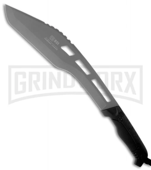 Tactical Knives RUI Kukri Fixed Blade Knife - Gray Plain -AKC Knife Shop rui machete rui131828 large