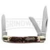 Uncle Henry JR Small Stockman Staglon Pocket Knife -AKC Knife Shop schrade 807uh jr small stockman folder large