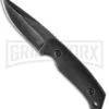 Schrade SCHF13SM Small Fixed Blade Neck Knife - Black Stonewash Plain -AKC Knife Shop schrade schf13sm jm large