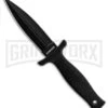 Schrade SCHF19 Compact Boot D/E Fixed Blade Knife - Black Plain -AKC Knife Shop schrade schf19 large