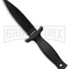 Schrade SCHF19LF Large Boot Knife S/E Fixed Blade Knife - Black Plain -AKC Knife Shop schrade schf19lf large