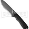 Schrade SCHF42 Frontier Fixed Blade Knife - Gray Plain -AKC Knife Shop schrade schf42 cm large