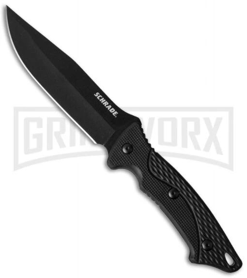 Schrade Fixed Blade/Folding Knife Gift Pack - Black -AKC Knife Shop schrade two schf29 fixed cm large